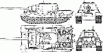 Чертеж САУ Jagdtiger