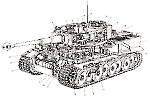 Компоновка танка Pz Kpfw VI TIGER AUSF.H1
