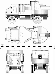 Чертеж бронеавтомобиля Гарфорд-Путилов