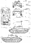 Чертеж танка Т-54А