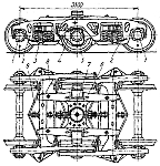 Чертеж тележки ЦНИИ-Х3-О