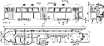 Чертеж трамвая ЛМ-33