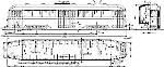 Чертеж трамвая ЛМ-36