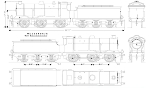 Чертеж паровоза G&SWR 279 Class