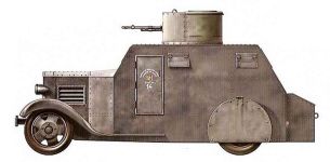 Силуэт бронеавтомобиля Bilbao