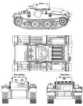 Чертеж Panzerkampfwagen I Ausf.F