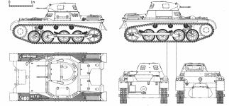 Чертеж Panzerkampfwagen I Ausf.A