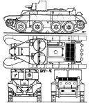Чертеж танка БТ-4