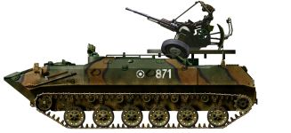 Силуэт БТР-ЗД «Скрежет»