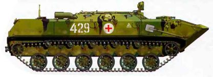 Силуэт санитарного БТР-Д